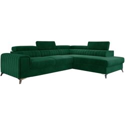 Canapea de colt Eltap Laurence Monolith 37 Right (Emerald)