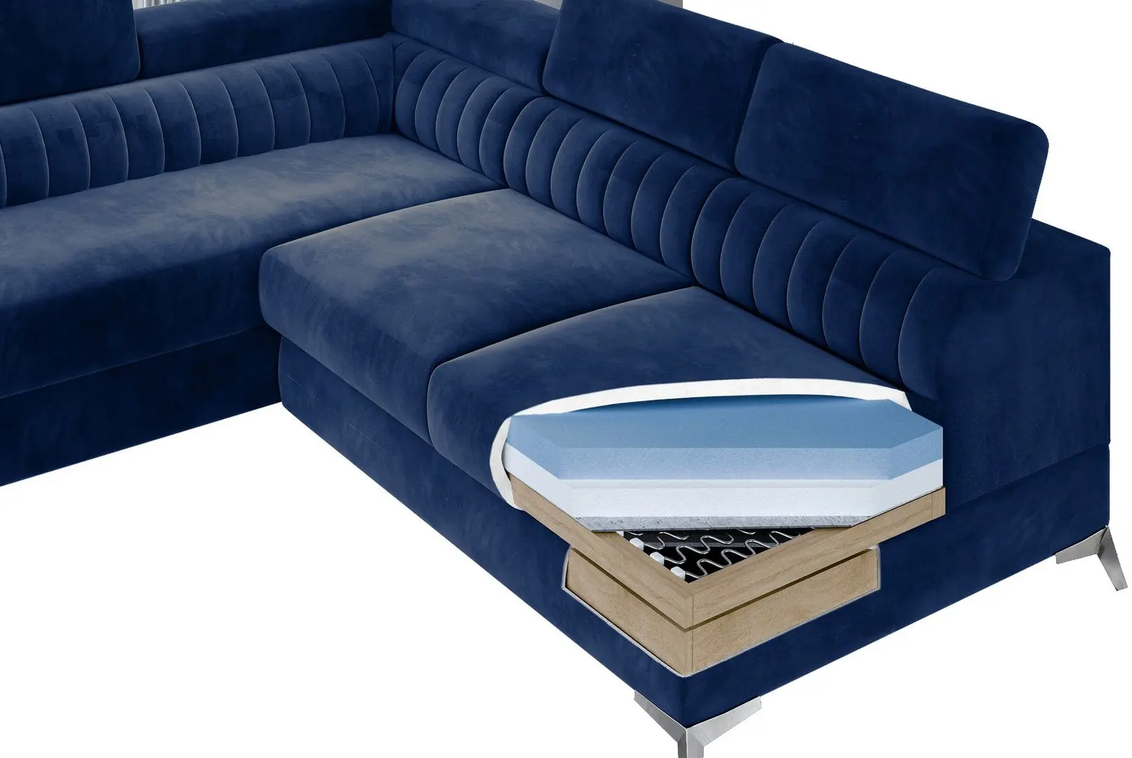 Диван угловой Eltap Laurence Paros 02 Right (Beige) - 4