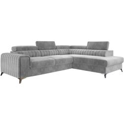 Canapea de colt Eltap Laurence Paros 05 Right (Gray Light)