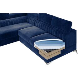 Диван угловой Eltap Laurence Sawana 21 Left (Gray) Thumb