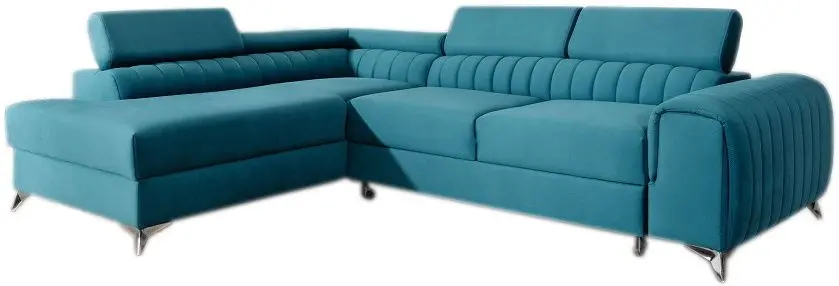 Диван угловой Eltap Laurence Solar 77 Left (Blue)