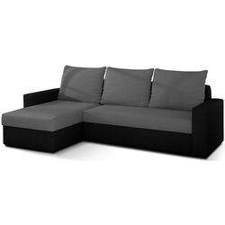 Диван угловой Eltap Livio Alova 10/Alova 04 (Gray/Black)