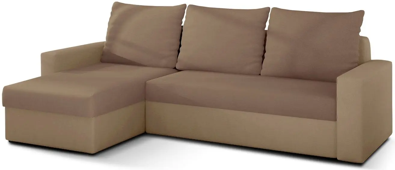 Диван угловой Eltap Livio Alova 66/Alova 07 (Beige Dark/Beige)