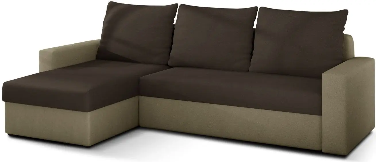 Диван угловой Eltap Livio Alova 67/Alova 07 (Brown/Beige)