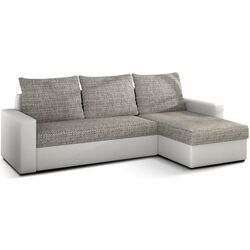 Диван угловой Eltap Livio Berlin 01/Soft 17 (Gray/White)