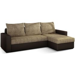 Canapea de colt Eltap Livio Berlin 03/Soft 66 (Beige/Brown)