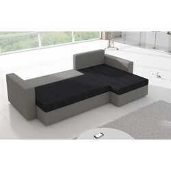 Диван угловой Eltap Livio Sawana 05/Soft 17 (Dark Gray/White) Thumb