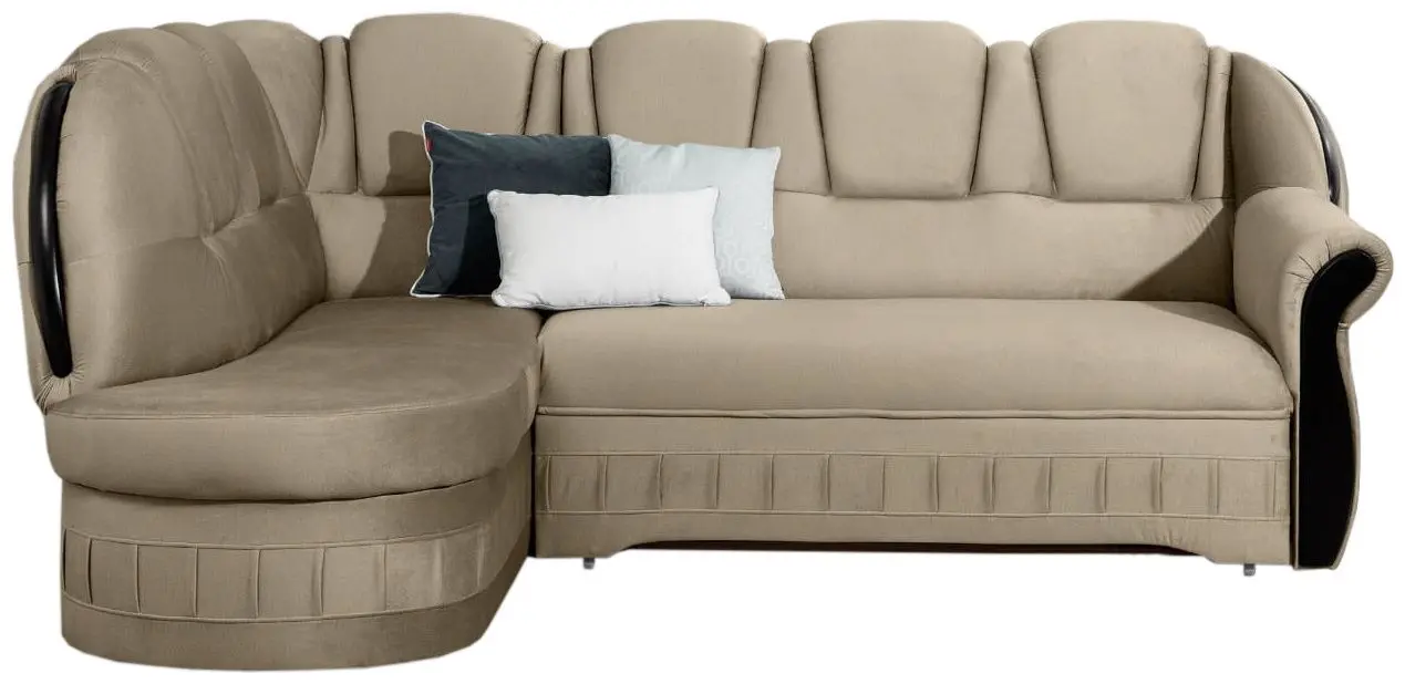 Canapea de colt Eltap Lord Monolith 09 Left (Brown Light)