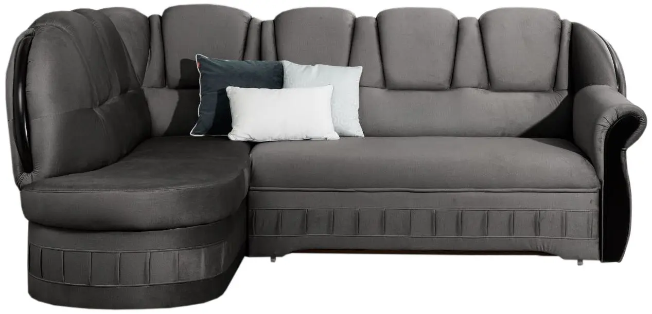 Canapea de colt Eltap Lord Nube 05 Left (Graphite)