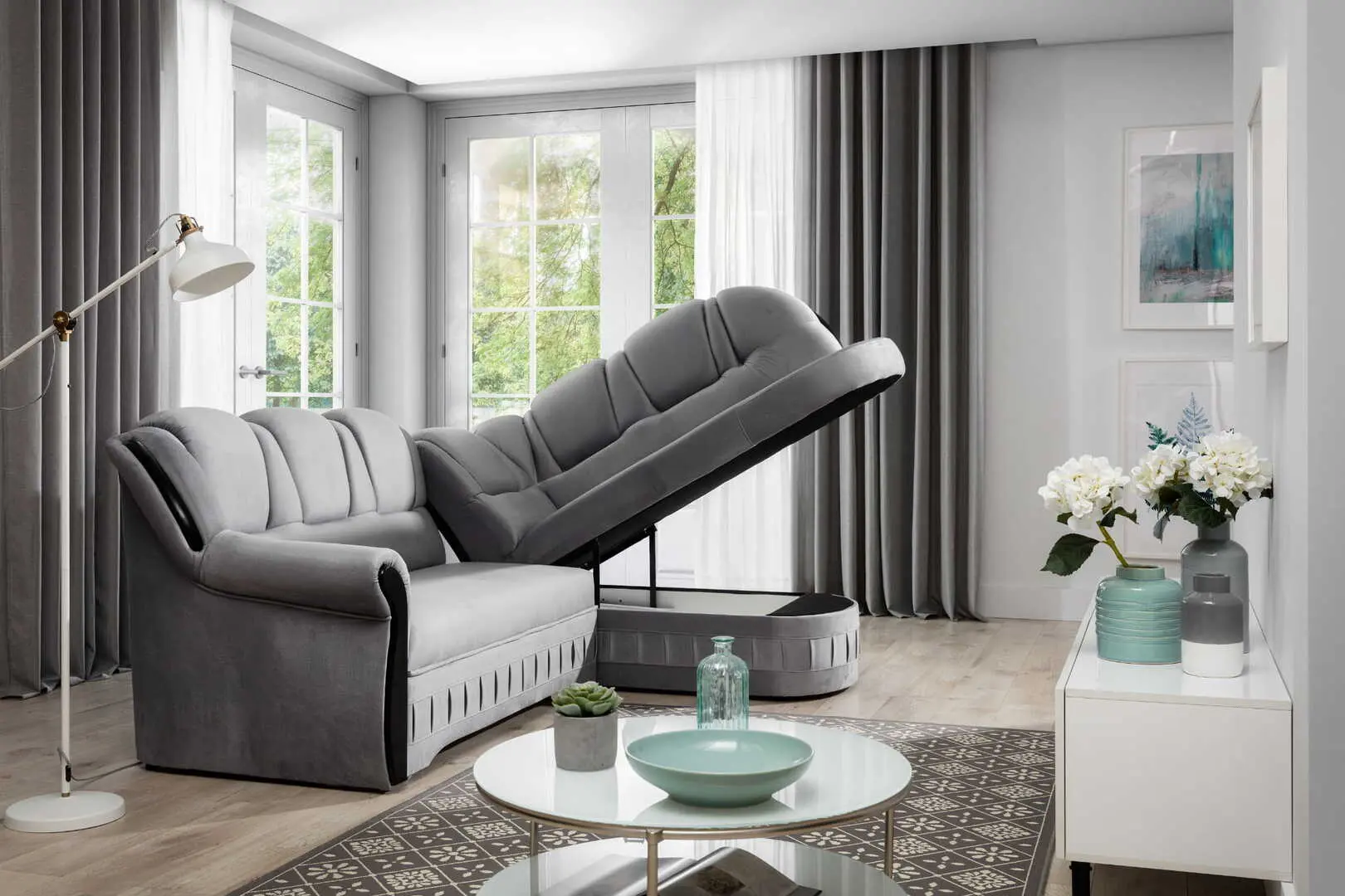 Canapea de colt Eltap Lord Nube 35 Right (Emerald) - 3