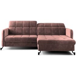Canapea de colt Eltap Lorelle Kronos 29 Right (Antique Pink)