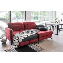 Canapea de colt Eltap Lorelle Left Riviera 59 (Burgundy) Thumb