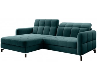 Диван угловой Eltap Lorelle Matt Velvet 75 Left (Turquoise Dark)