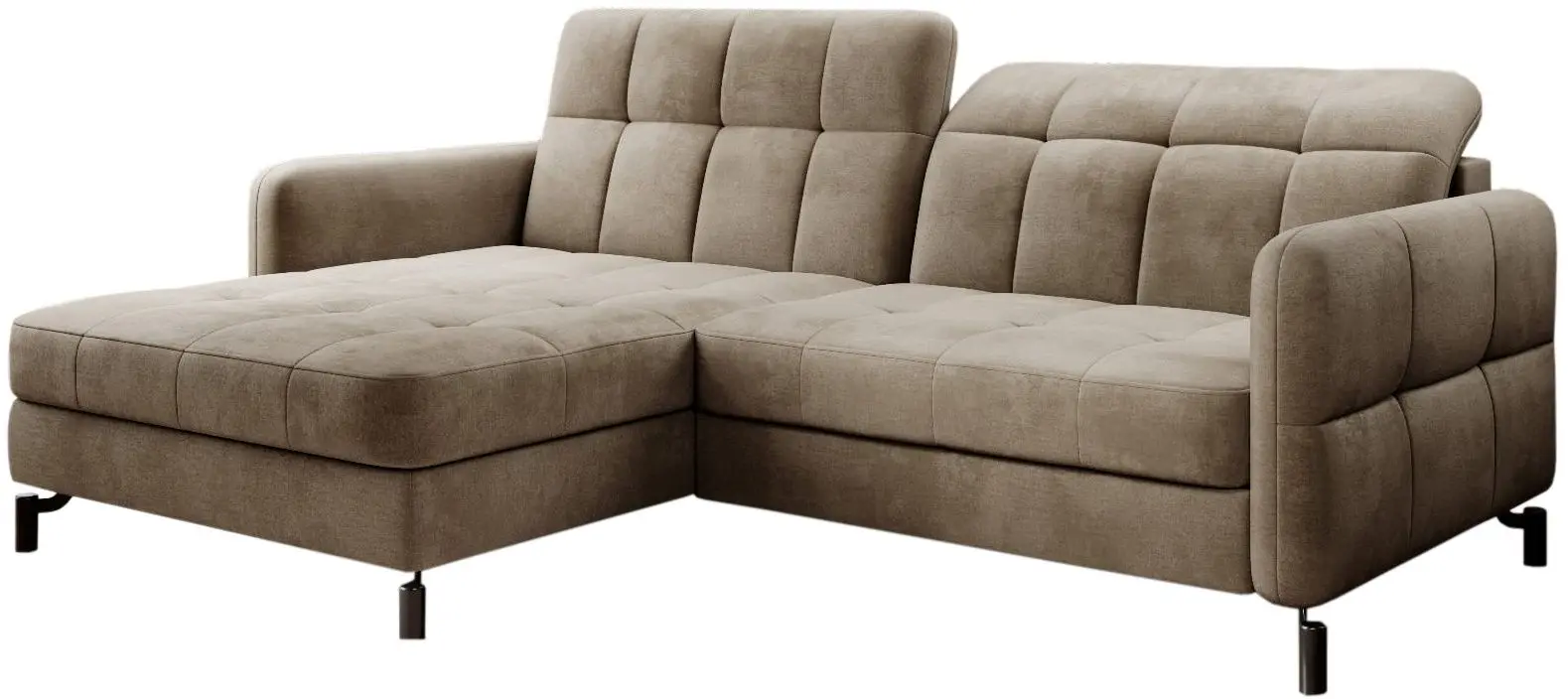 Canapea de colt Eltap Lorelle Monolith 09 Left (Brown Light)