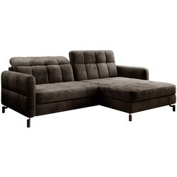 Canapea de colt Eltap Lorelle Monolith 29 Right (Brown Dark)