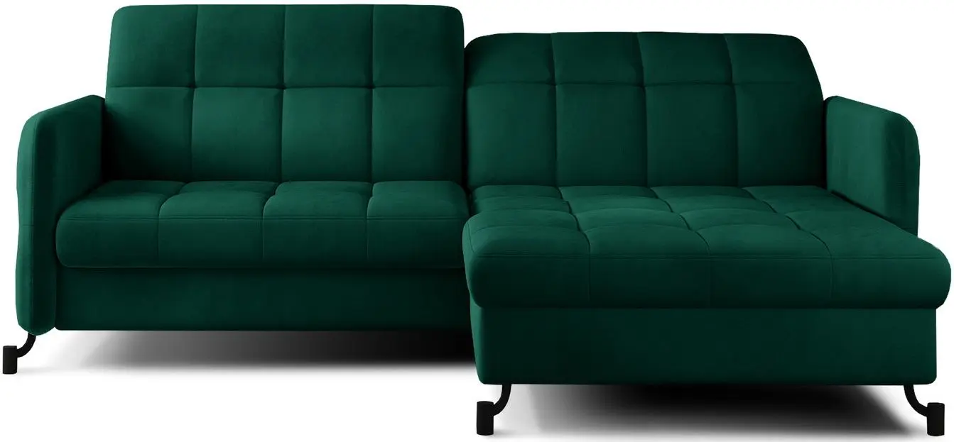 Canapea de colt Eltap Lorelle Monolith 37 Right (Emerald)