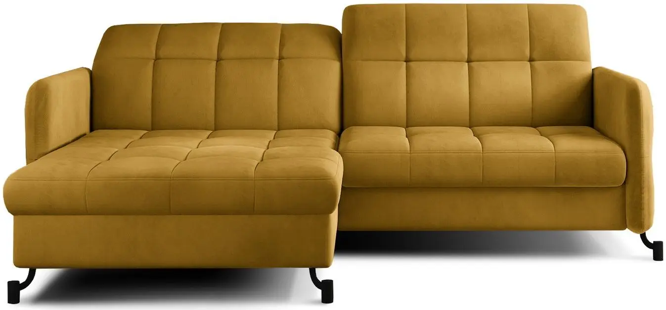 Canapea de colt Eltap Lorelle Monolith 48 Left (Mustard)