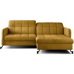 Canapea de colt Eltap Lorelle Monolith 48 Right (Mustard)