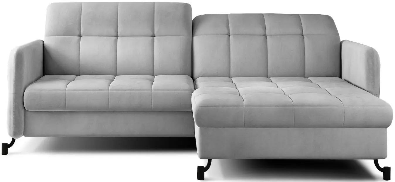 Canapea de colt Eltap Lorelle Monolith 84 Right (Gray Light)