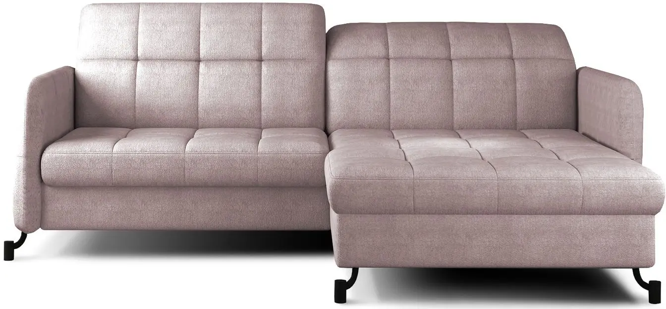 Canapea de colt Eltap Lorelle Omega 91 Right (Powdery Pink)
