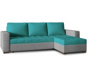 Диван угловой Eltap Newark Dora 85/Dora 90 (Turquoise/Gray)