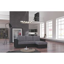 Canapea de colt Eltap Newark Sawana 05/Soft 11 (Gray Dark/Black) Thumb