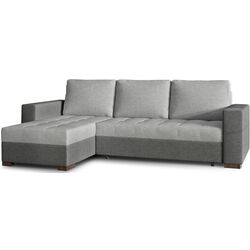 Canapea de colt Eltap Newark Sawana 21/Sawana 05 (Gray/Gray Dark)