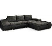 Диван угловой Eltap Ontario Berlin 02/Soft 11 Right (Black)