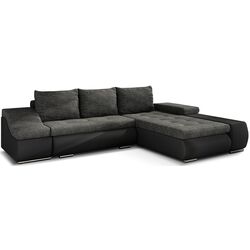 Canapea de colt Eltap Ontario Berlin 02/Soft 11 Right (Black)