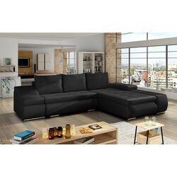 Canapea de colt Eltap Ontario Soft 11 Right (Black) Thumb