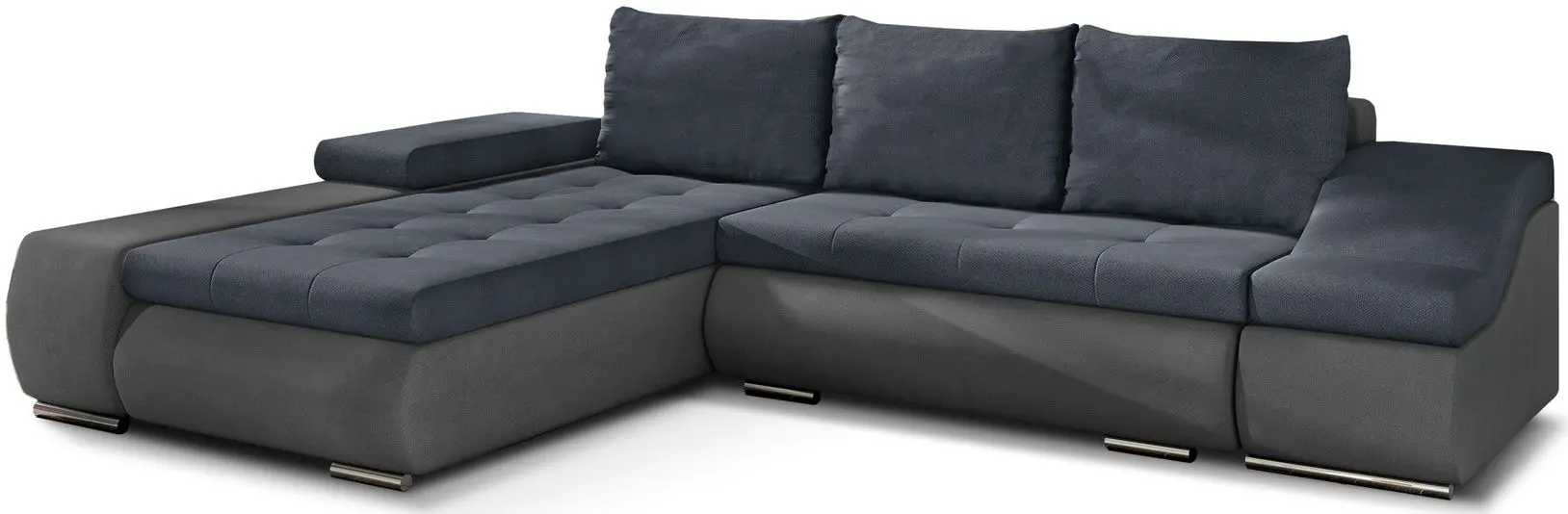 Диван угловой Eltap Ontario Soro 76/Soro 93 Left (Blue/Gray)