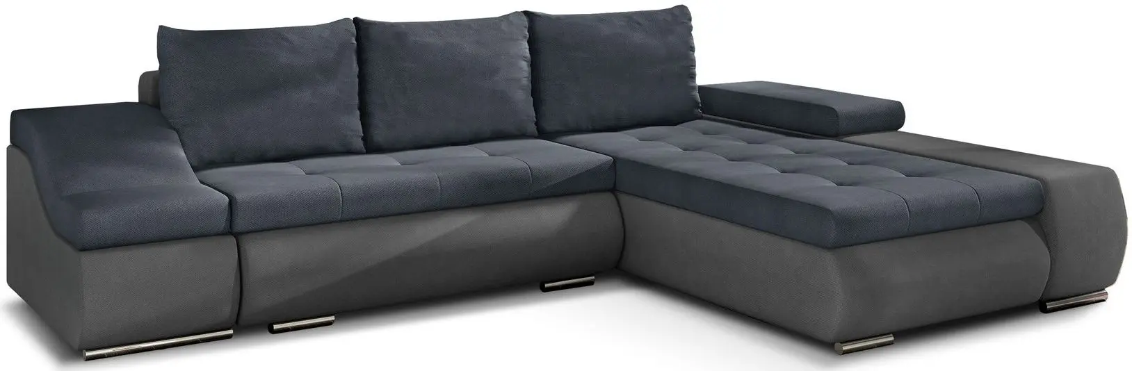 Диван угловой Eltap Ontario Soro 76/Soro 93 Right (Blue/Gray)