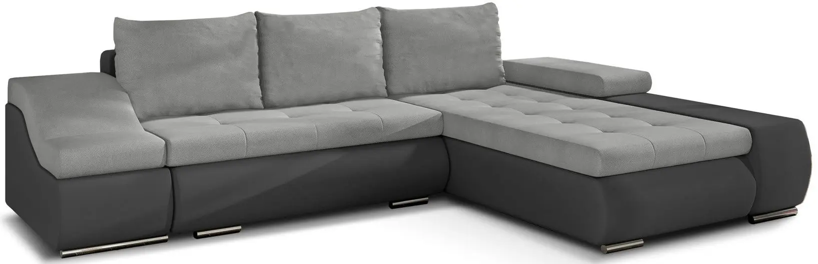 Canapea de colt Eltap Ontario Soro 83/Soft 29 Right (Gray Light/Gray Dark)