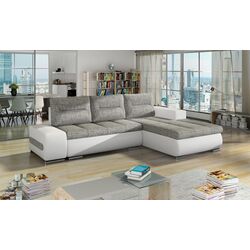 Диван угловой Eltap Ottavio Berlin 01/Soft 17 Left (Gray/White) Thumb