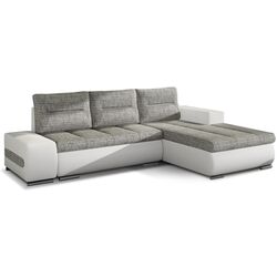 Диван угловой Eltap Ottavio Berlin 01/Soft 17 Right (Gray/White)
