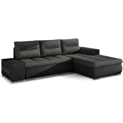 Диван угловой Eltap Ottavio Berlin 02/Soft 11 Right (Black) Thumb