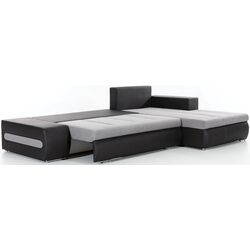 Диван угловой Eltap Ottavio Berlin 02/Soft 17 Right (Black/White) Thumb