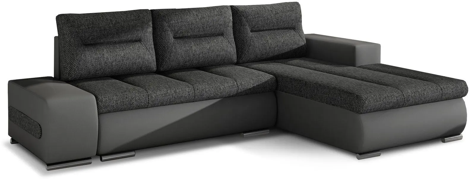 Canapea de colt Eltap Ottavio Inari 96/Soft 29 Right (Gray Dark)