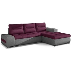 Canapea de colt Eltap Ottavio Lars 68/Lars 98 Right (Purple/Gray)