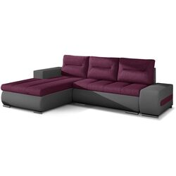 Canapea de colt Eltap Ottavio Lars 68/Soft 29 Left (Purple/Gray Dark)