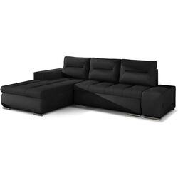 Диван угловой Eltap Ottavio Sawana 14/Soft 11 Left (Black)