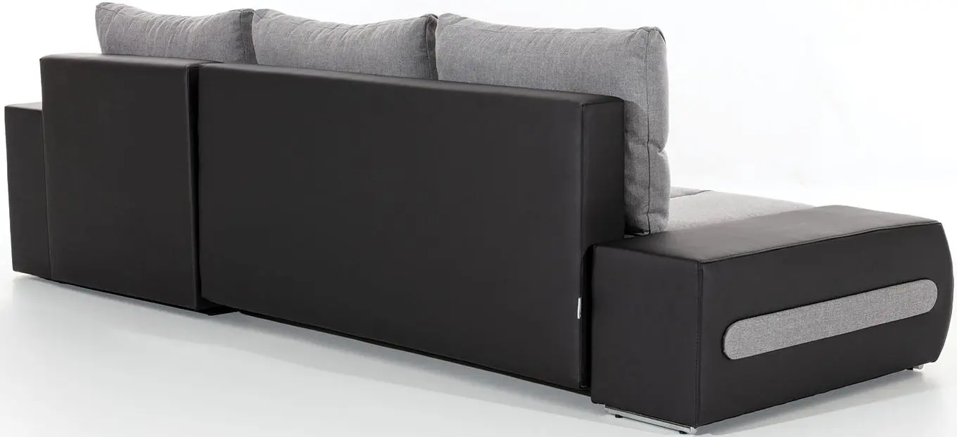 Canapea de colt Eltap Ottavio Sawana 21/Soft 11 Left (Gray/Black) - 9