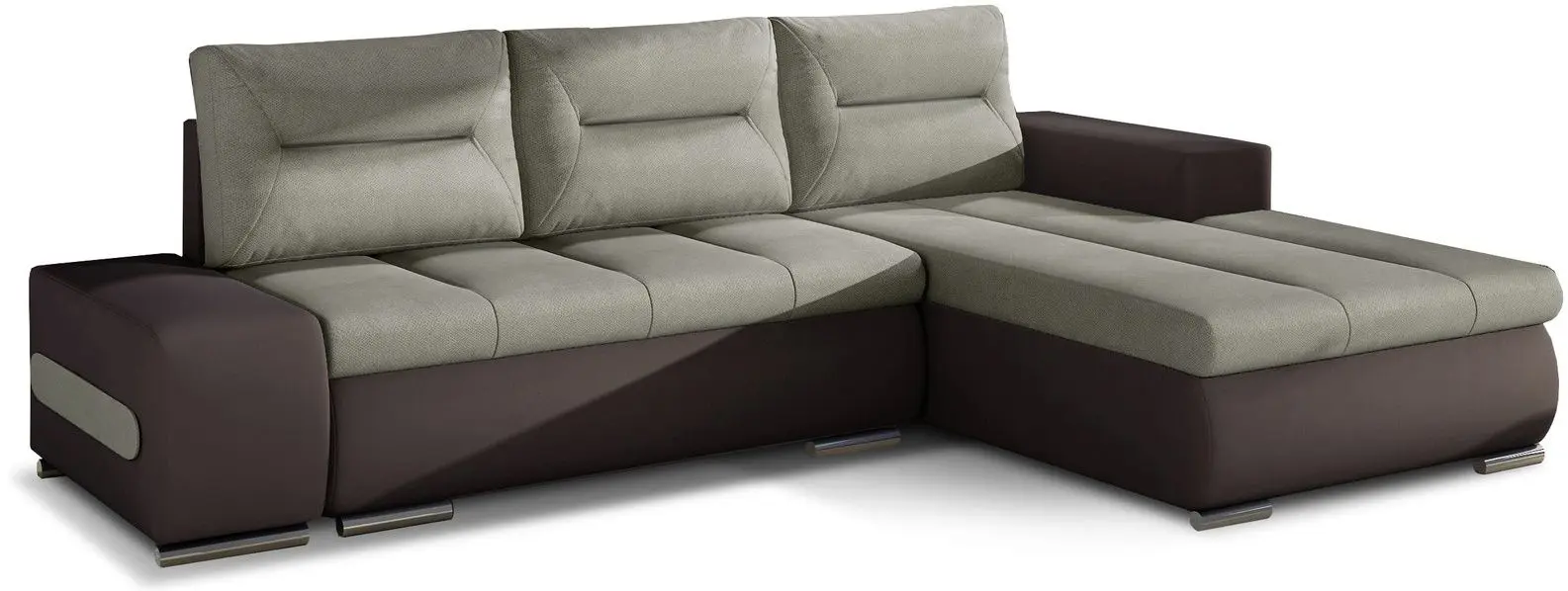 Диван угловой Eltap Ottavio Soro 13/Soft 66 Right (Beige/Brown)