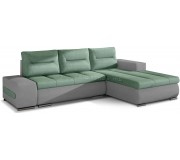 Canapea de colt Eltap Ottavio Soro 34/Soro 83 Right (Green/Gray Light)