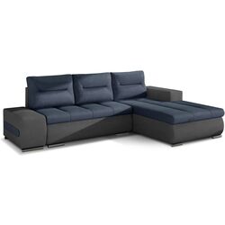 Canapea de colt Eltap Ottavio Soro 76/Soro 93 Right (Blue/Gray Dark)
