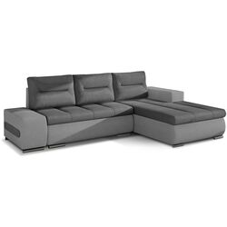 Canapea de colt Eltap Ottavio Soro 93/Soro 83 Right (Gray/Gray Light)
