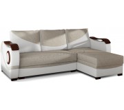 Canapea de colt Eltap Puerto Dora 21/Soft 17 (Beige/White)