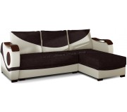 Canapea de colt Eltap Puerto Sawana 16/Soft 33 (Brown/Cream)