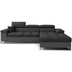 Canapea de colt Eltap Ricardo Inari 96/Soft 29 Right (Gray Dark)