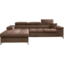 Canapea de colt Eltap Ricardo Monolith 09 Left (Brown Light)